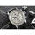 Orë burrash Zeppelin 100 Years ED.1 7690-1, kronograf quartz, 50M, e zezë e bardhë
