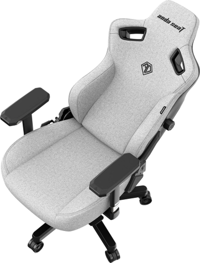 Karrige lojërash AndaSeat Kaiser 3 Pro XL, mbështetje lumbare, krahë 5D, e zezë