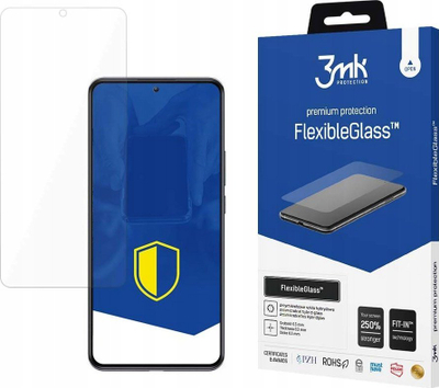 Mbrojtës ekrani 3MK FlexibleGlass për Xiaomi 12T 12T Pro, hibrid, ultra i hollë, transparent