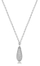 Varëse për femra Brosway Tear Drop Infinite White Fancy FIW123, e argjendtë