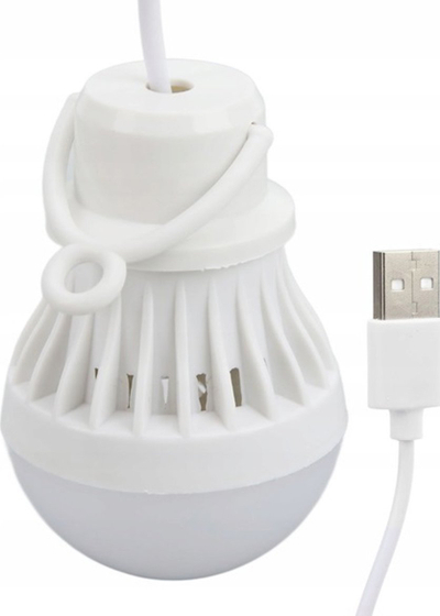 Llambë kampingu LED USB 5V, portative, e bardhë