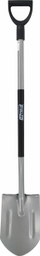 Lopat kopshti Awtools Pro Sharp AW00058, bosht metalik, dorezë D, gri