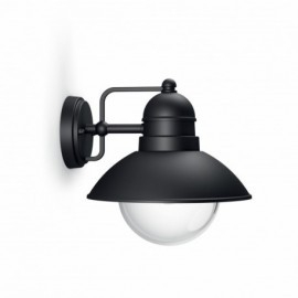 Llambadar muri për jashtë Philips MyGarden Hoverfly Vintage, 1x60W, 230V, i zi