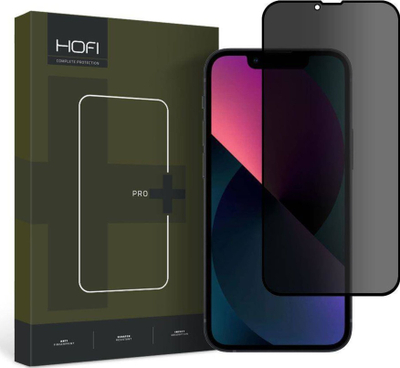 Xham mbrojtës Hofi Anti Spy Glass Pro+ për iPhone 13 mini, privacy, transparent