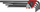 Set çelës Teng Tools, 1.5 - 10mm, 9 copë