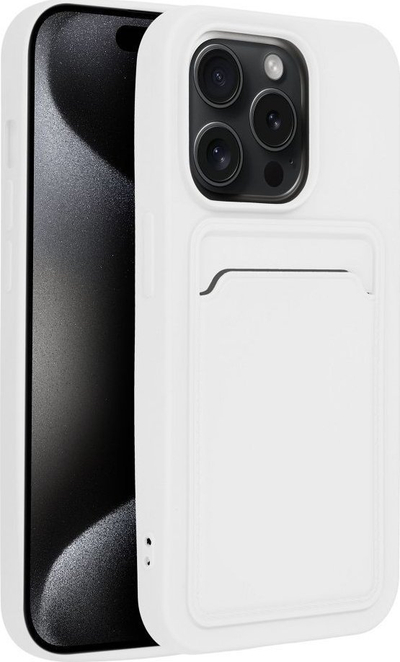 Kopertinë telefoni OEM Card Slot Cover për iPhone 15 Pro, mbrojtëse, e bardhë