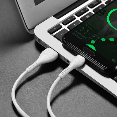 Kabllo USB në USB-C Hoco X37 Cool Power, 1m, e bardhë