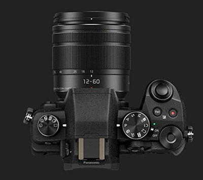 Aparat fotografik Panasonic Lumix DMC G80, lente 12–60mm, 4K, i zi