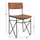 Karrige acacia + metal 46×51×84 cm (HM8180.11)