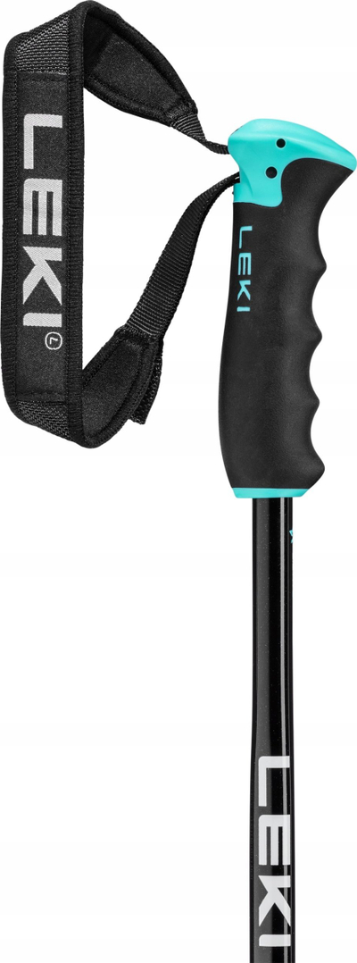Shkop skijimi Leki Neolite Airfoil W, 120 cm, për goca, i bardhë