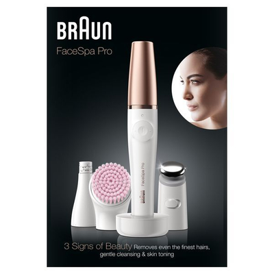 Depilator për fytyrë Braun FaceSpa Pro 912 3-in-1