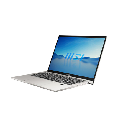 Laptop MSI Prestige 14, 14", Intel i7-13700H, 16 GB RAM, 1 TB SSD, i argjendtë