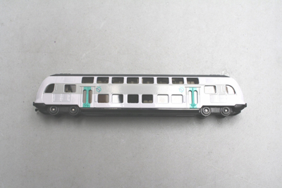 Lodër tren Siku 1791 Double-deck RATP, shkalla 1:87, me dy kate, i bardhë
