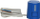 Aktuator termostati Wavin Tigris Telstat, 24V NC, blu