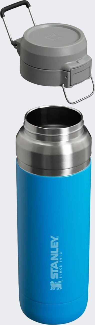 Shishe uji Stanley Go Quick Flip, 1.06L, çelik inox, gri