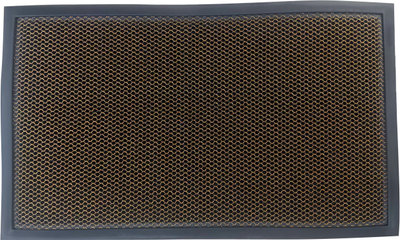 Shkelëse dere Domoletti DOORMAT 3D, gome poliestër, 40x60cm, portokalli