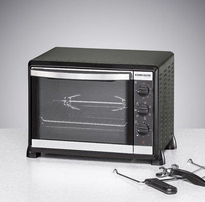 Furë elektrike Rommelsbacher BG 1550, 30L, 1550W, e zezë