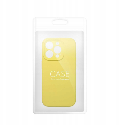 Maskë silikoni OEM për iPhone 16, 2mm, MagSafe, limon