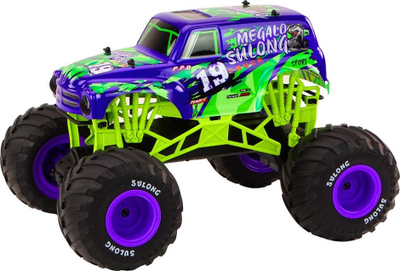 Makina terreni me telekomandë LEAN Toys Ghost, 2.4 GHz, shkalla 1:10, vjollcë jeshile