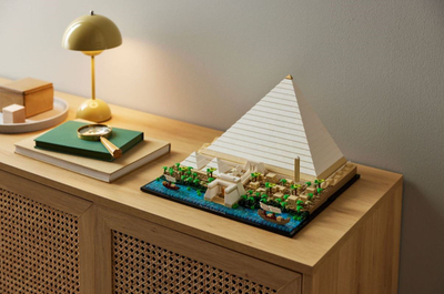 Set LEGO Architecture Pyramid of Cheops 21058, model dekorativ, për të rritur, shumëngjyrësh