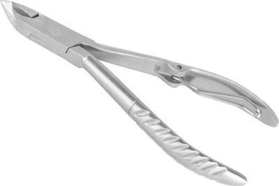 Prerëse kutikulash Snippex, 10 cm, majë 4 mm, argjendtë