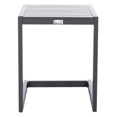Tavolinë anësore plazhi Home Markt Belling HM6274.03, alumin, 42x43x53cm, gri e errët