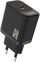 Полнач USB C Dudao A27EU, 25W GaN, Power Delivery, црн