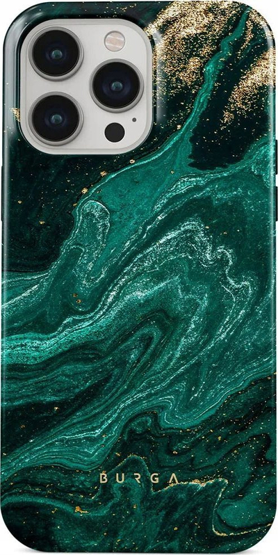 Mbulesë telefoni Velvet Caviar Emerald Pool për iPhone 14 Pro, MagSafe, jeshile
