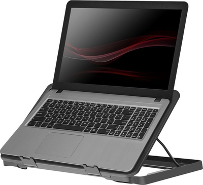 Bazë ftohëse për laptop Defender NS-503, 2 ventilatorë, me drita LED, e zezë
