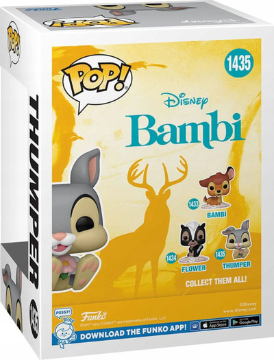 Figurë koleksionuese Funko POP Disney Bambi Thumper, vinyl, 9 cm