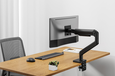 Носач за монитор DIGITUS, 1 екран до 49\", 20 kg, VESA 75x75, црн