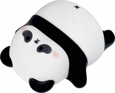 Llampë nate Sleeping Panda, LED, me touch, bardhë e zi