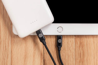 Kabllo USB-A në USB-C Our Pure Planet, 1.2m, e zezë