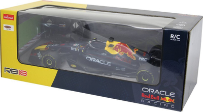 Makina me telekomandë Jamara Deluxe Cars, Oracle Red Bull Racing RB18 1:18, 2.4 GHz, blu e errët