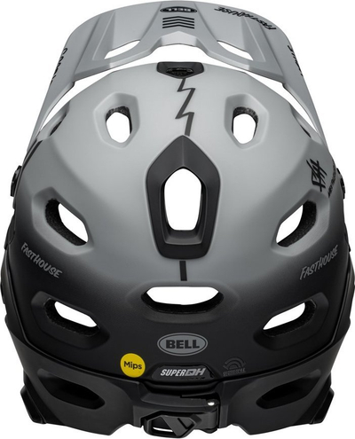 Helmetë çiklizmi Bell Super DH Mips, MIPS, pjesë mjekre e heqshme, e zezë