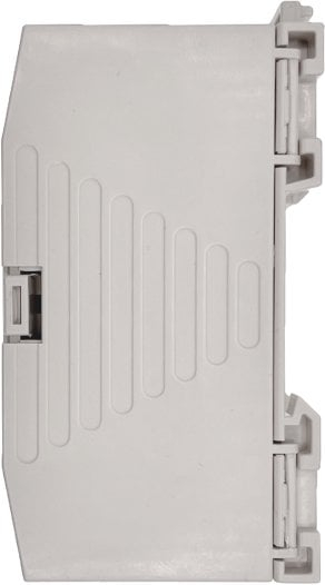 Оптички панел за DIN шина Alantec 1C, пластичен, сив