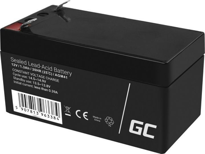 Батерија AGM GC AGM41, VRLA 12V, 1.3Ah, црна