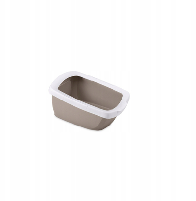 Kuti rere per mace Imac Funny, 62 x 49.5 cm, taupe edhe e bardhe