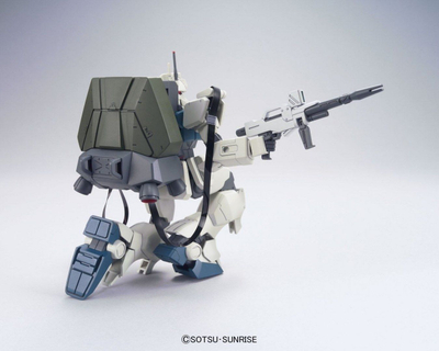 Figurë model Bandai Gundam RX-79 Ez-8, HG 1:144, plastik, bardhë blu
