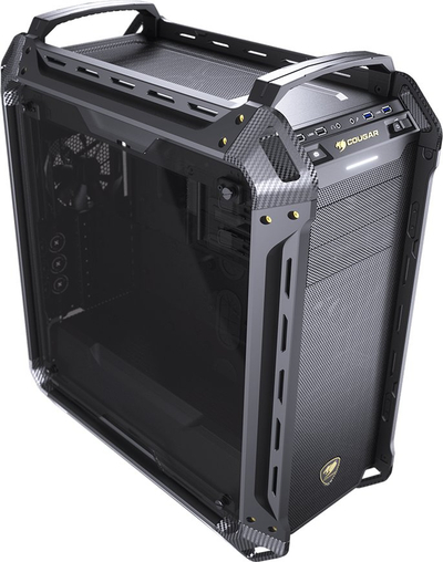 Kornizë PC COUGAR Panzer Max G, Full Tower, xham i temperuar, e zezë