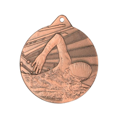 Medalje sporti Tryumf ME003/B, 50mm, not, ngjyrë bronzi
