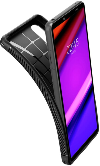 Mbrojtëse Spigen Rugged Armor për Sony Xperia 10 V, e zezë