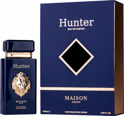 Parfum Maison Asrar Hunter Eau De Parfum, meshkuj, 100ml, blu e errët