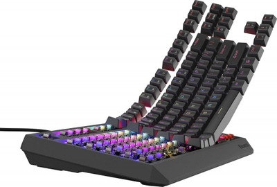 Tastierë Genesis Thor 230 TKL Outemu Brown, e zezë