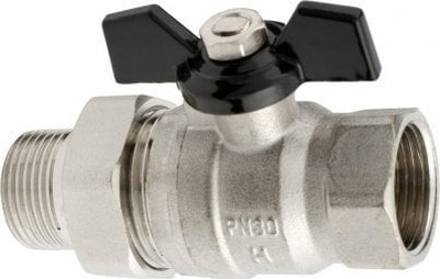 Valvul sferike Hydroland ZKW-25-WS-M-H-TYTAN, 1", bronz, titani