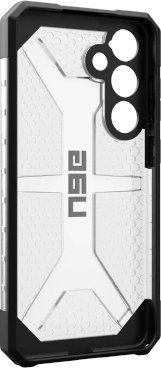 Mbulesë UAG Plasma për Samsung Galaxy S24 Plus, rezistente ndaj goditjeve, transparente Ice me kornizë të zezë