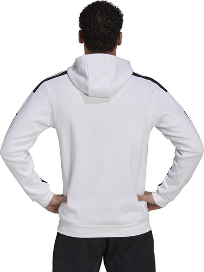 Bluzë me kapuç Adidas Squadra 21 Sweat Hoody M GT6637, AEROREADY, 100% poliester i riciklum, e bardhë