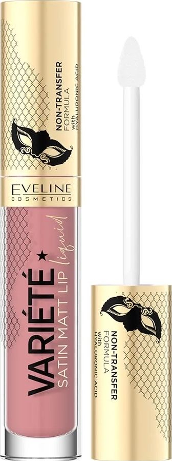 Ruj i lëngshëm mat Eveline Cosmetics Variété 4.5 ml, ngjyra 02 Raspberry Cream