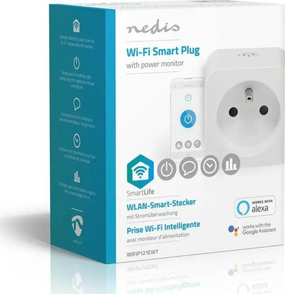 Prizë smart Nedis WIFIP121EWT, WLAN, 3680W, e bardhë