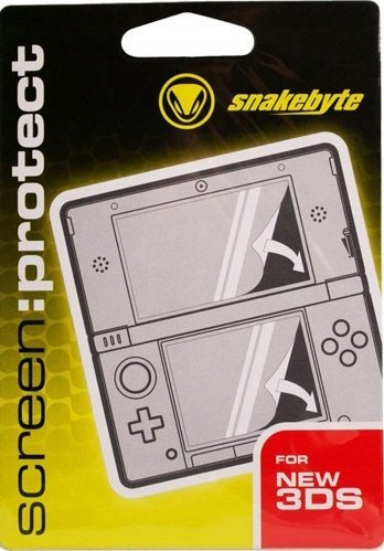 Foli mbrojtëse Snakebyte Screen Protect, për Nintendo New 3DS, transparente